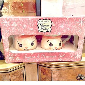 Johanna Parker Sugar and Creamer Holder Set